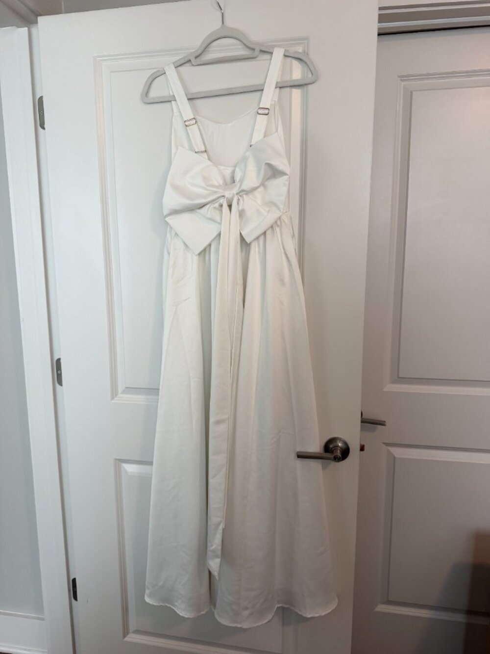 White Bow Dress